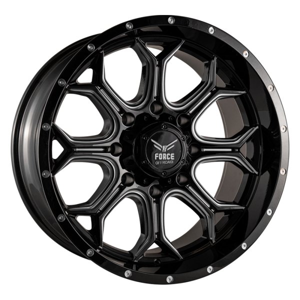 FORCE OFF-ROAD® - F42 Black with Milled Accents