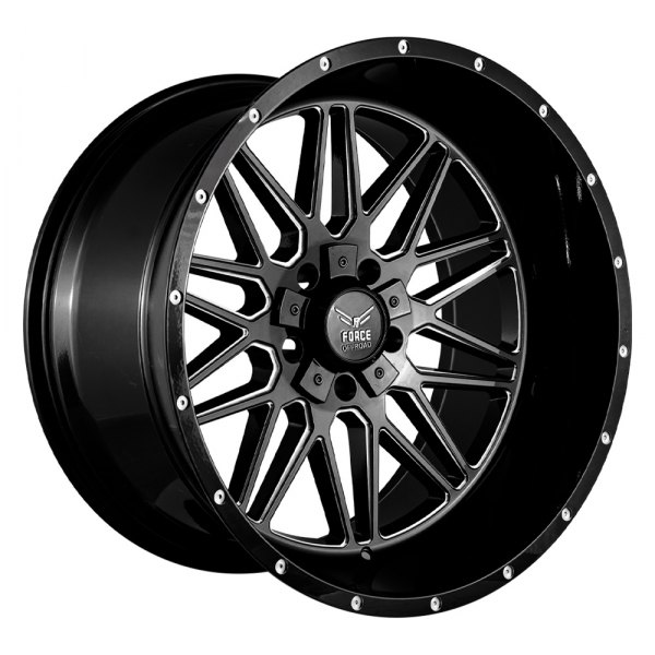 FORCE OFF-ROAD® - F44 Black with Milled Accents