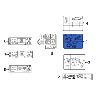 Ford OE - Fuel Information Label