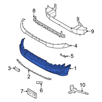 Ford OE - Rear Bumper Cover