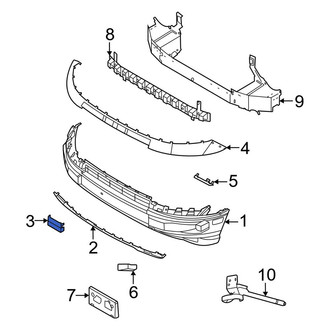 Ford OE - Front Fog Light Cover