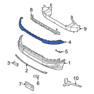 Ford OE - Front Upper Bumper Cover