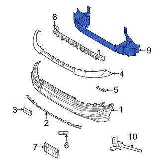Ford OE - Front Bumper Impact Bar
