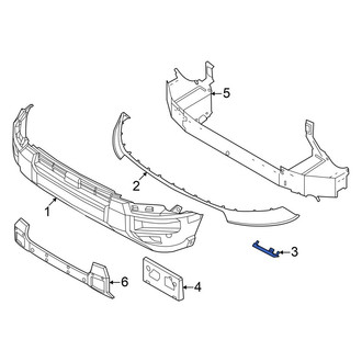 Ford OE - Front Left Bumper Cover Reinforcement
