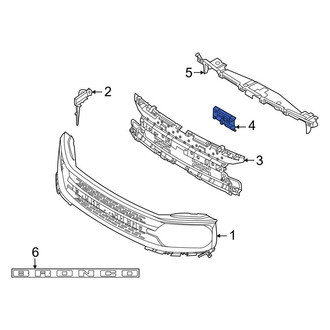 Ford OE - Front Grille Reinforcement Bracket