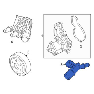 Ford OE - Engine Coolant Outlet Flange