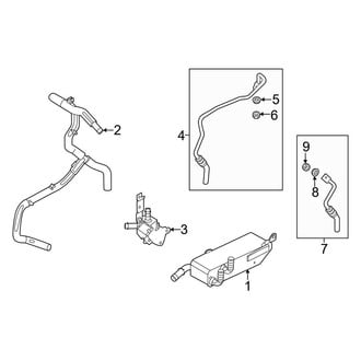 Ford OE - Cooling - Trans Oil Cooler