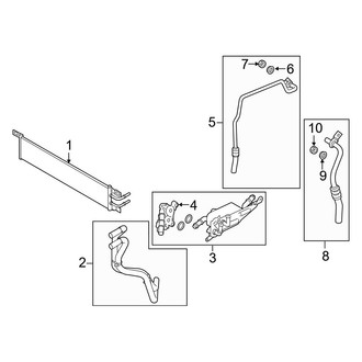 Ford OE - Cooling - Trans Oil Cooler