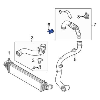 Ford OE - Intercooler Pipe Bracket