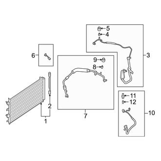 Ford OE - Air Conditioner & Heater - Condenser (1.5L)