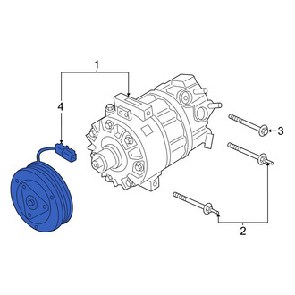 Ford OE - A/C Compressor Clutch