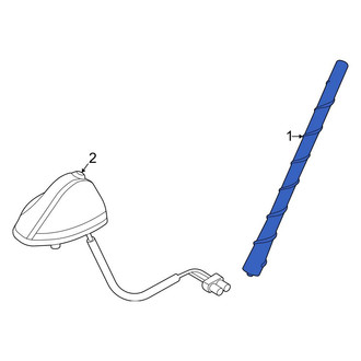 Ford OE - Radio Antenna Mast