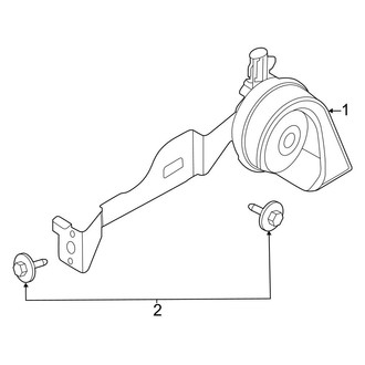Ford OE - Electrical - Horn