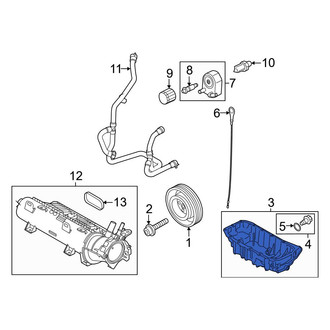 Ford OE - Engine Oil Pan