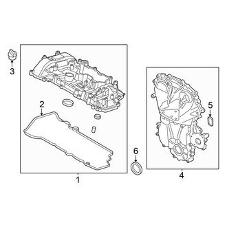 Ford OE - Engine / Transaxle - Valve & Timing Covers (1.5L)