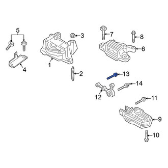 Ford OE - Engine Mount Bolt