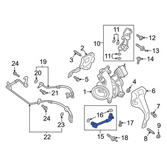 Ford OE - Turbocharger Oil Line