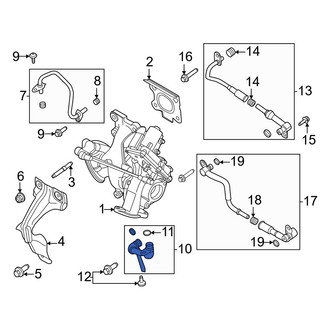 Ford OE - Turbocharger Oil Line