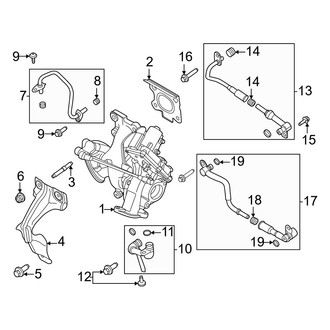 Ford OE - Engine / Transaxle - Turbocharger & Components (1.5L)