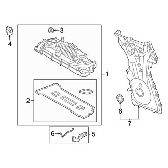 Ford OE - Engine / Transaxle - Valve & Timing Covers (2.0L)