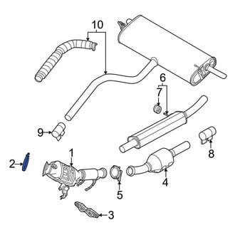 Ford OE - Catalytic Converter Clamp