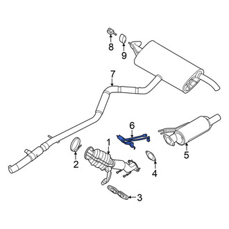 Ford OE - Exhaust Backpressure Sensor