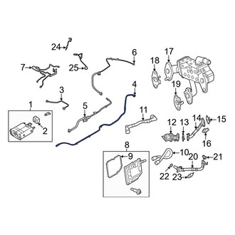 Ford OE - Evaporative Emissions System Lines