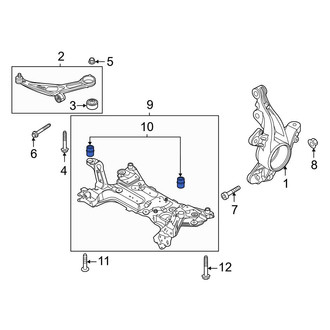 Ford OE - Engine Cradle Insulator