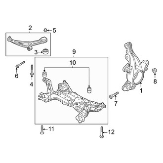 Ford OE - Front Suspension - Suspension Components