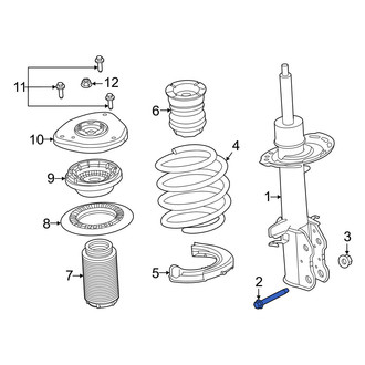 Ford OE - Lower Suspension Strut Bolt