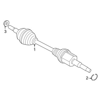 Ford OE - Front Suspension - Drive Axles