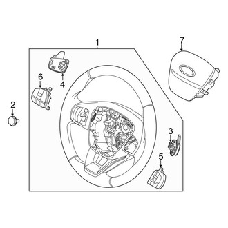 Ford OE - Steering Wheel & Trim