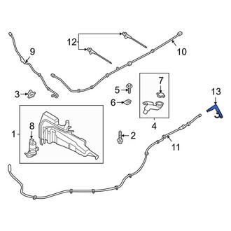 Ford OE - Front Windshield Washer Nozzle