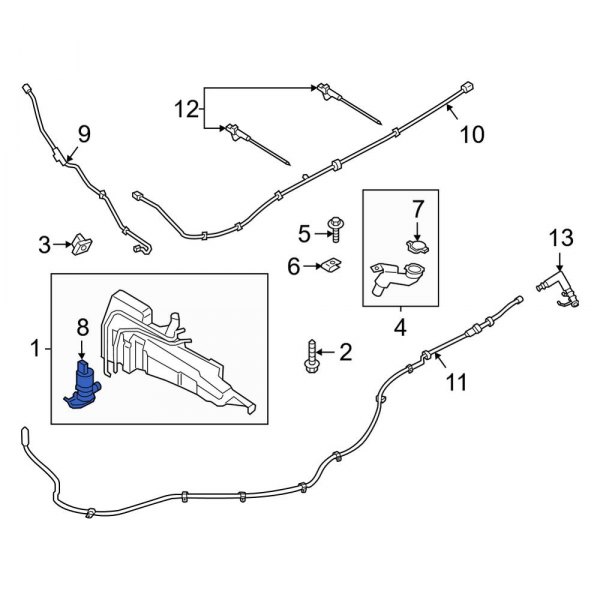 Windshield Washer Pump