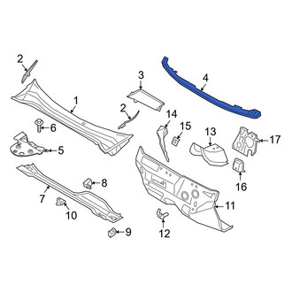 Ford OE - Upper Cowl Panel