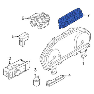 Ford OE - HVAC Temperature Control Panel