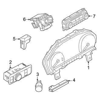 Ford OE - Instrument Panel - Cluster & Switches