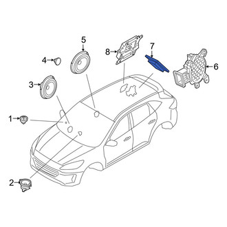 Ford OE - Speaker Cover