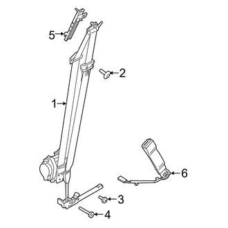 Ford OE - Restraint Systems - Front Seat Belts
