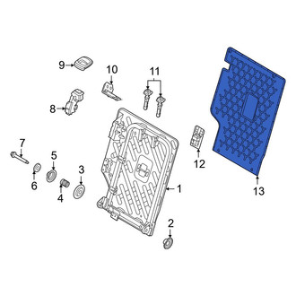 Ford OE - Rear Right Seat Back Panel