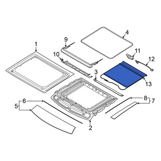 Ford OE - Sunroof Cover