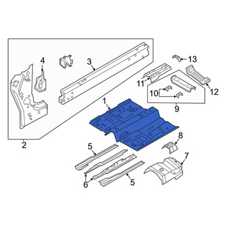 Ford OE - Floor Pan