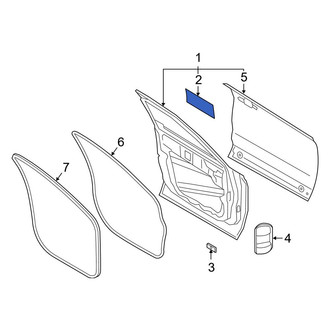 Ford OE - Front Door Shell Insulator