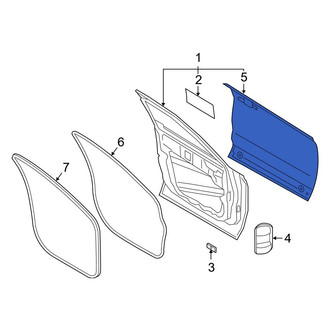 Ford OE - Front Right Outer Door Outer Panel