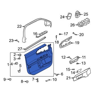 Ford OE - Rear Right Outer Door Outer Panel