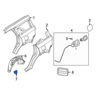 Ford OE - Rear Right Mud Flap
