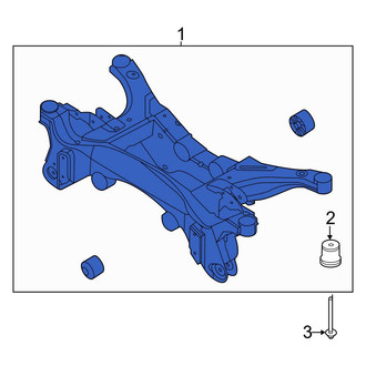 Ford OE - Rear Suspension Subframe Crossmember