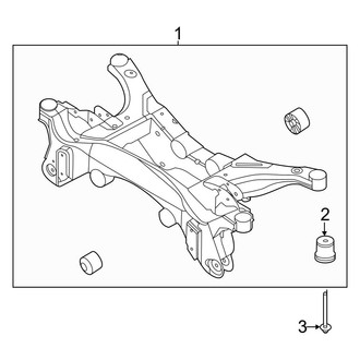 Ford OE - Rear Suspension - Suspension Mounting