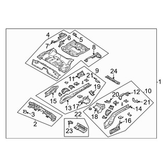 Ford OE - Floor Pan