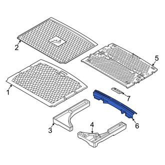 Ford OE - Rear Liftgate Trim Scuff Plate